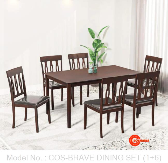 COS-BRAVE DINING SET (1+6)